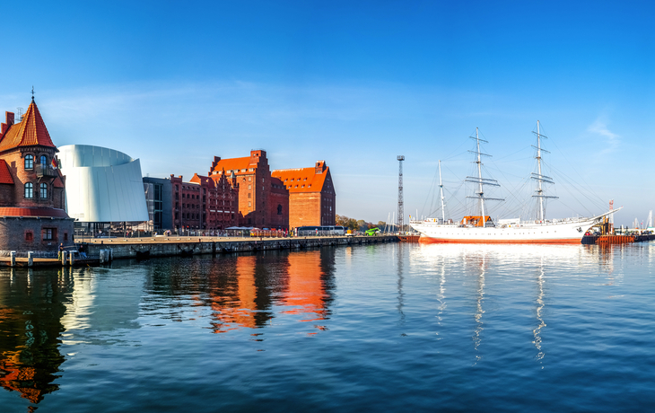 Hafen von Stralsund, Deutschland