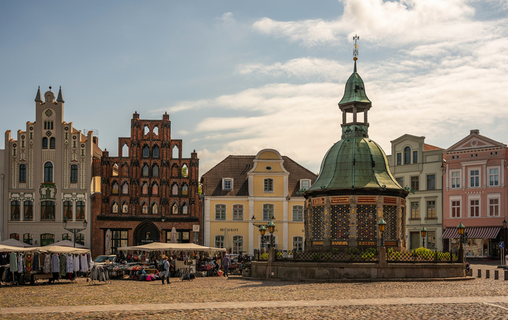 Altstadt von Wismar, Deutschland