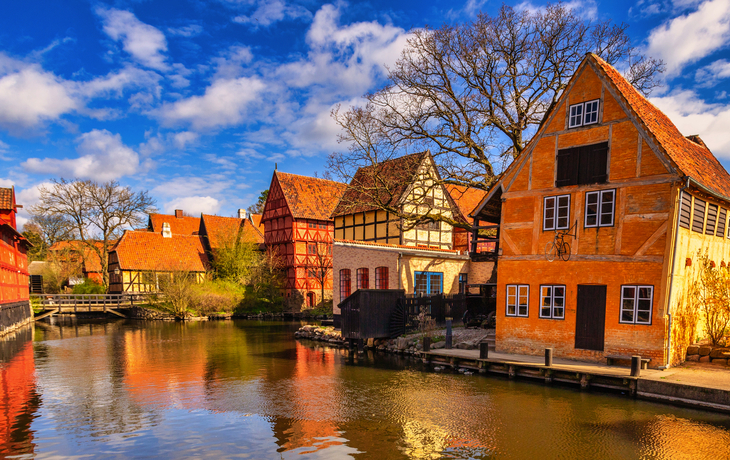 Freilichtmuseum Den Gamle By in Aarhus, Dänemark