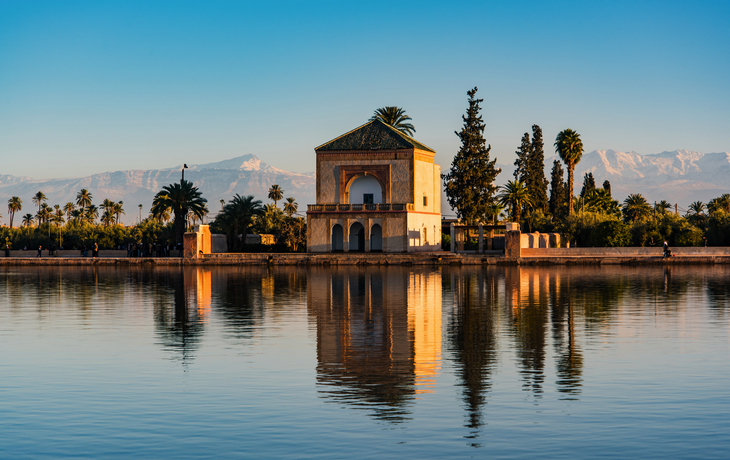 Menara-Garten in Marrakesch