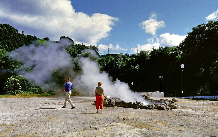 Thermalfeld in Furnas