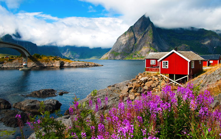 Hamnoy auf den Lofoten, Norwegen