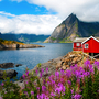 Hamnoy auf den Lofoten, Norwegen