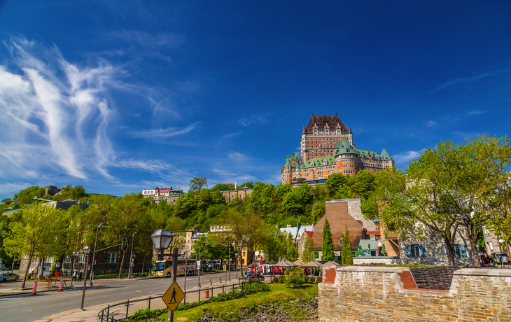 Château Frontenac im kanadischen Québec