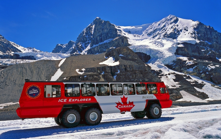 Ice Explorer British Columbia, Athabasca Gletscher