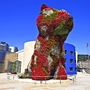 Puppy von Jeff Koons vor dem Guggenheim Museum in Bilbao