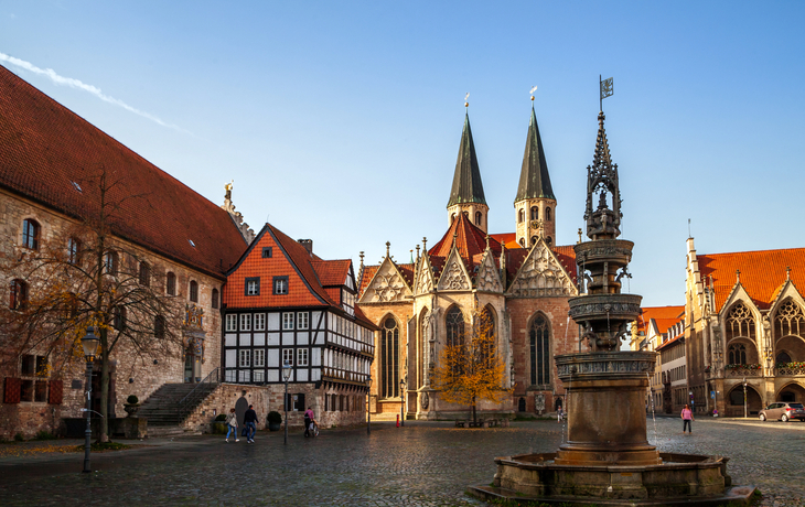 Altstadtmarkt von Braunschweig, Deutschland